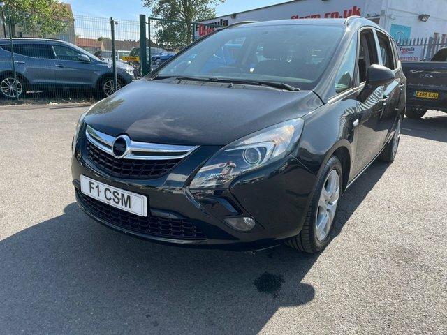 Vauxhall Zafira Tourer 2L Exclusiv Cdti Black #3