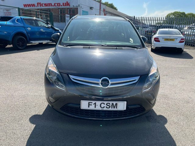 Vauxhall Zafira Tourer 2L Exclusiv Cdti Black #2