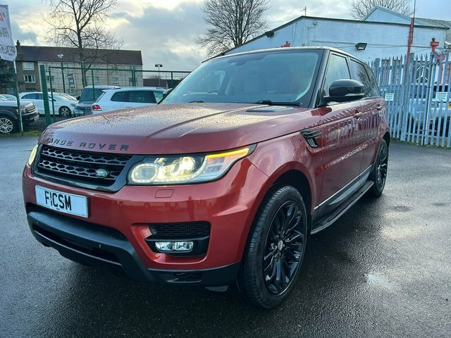 Land Rover Range Rover Sport 3L Sdv6 Hse Dynamic AY14VBP Red #2