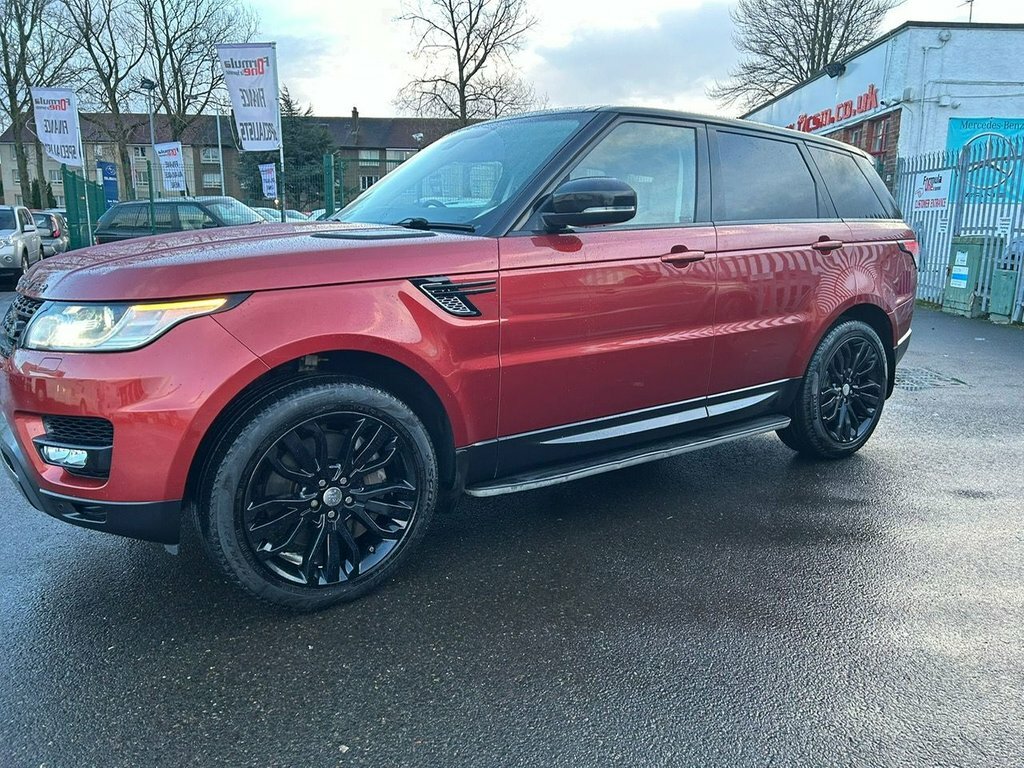 Land Rover Range Rover Sport 3L Sdv6 Hse Dynamic AY14VBP Red #6