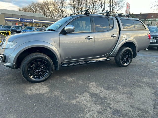 Mitsubishi L200 2.5 Di-d 4X4 Barbarian Black Lb Dcb 175 Bhp WN15AJX Grey #6