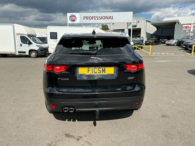 Jaguar F-Pace 0.0 Portfolio Awd 178 Bhp SV67JXJ Black #6