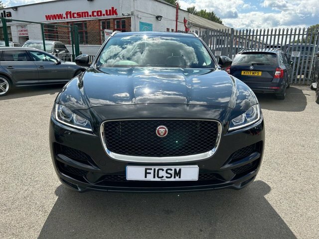 Jaguar F-Pace 0.0 Portfolio Awd 178 Bhp SV67JXJ Black #2
