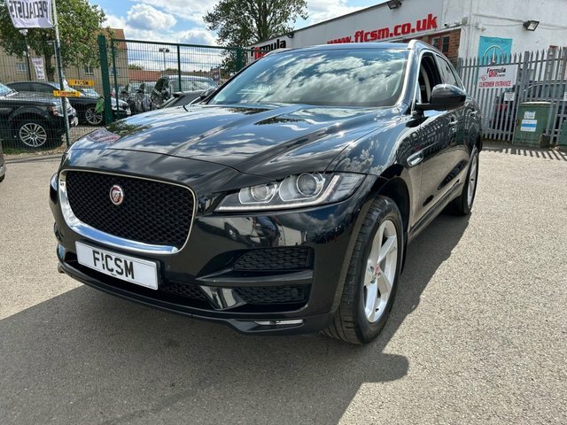 Jaguar F-Pace 0.0 Portfolio Awd 178 Bhp SV67JXJ Black #3