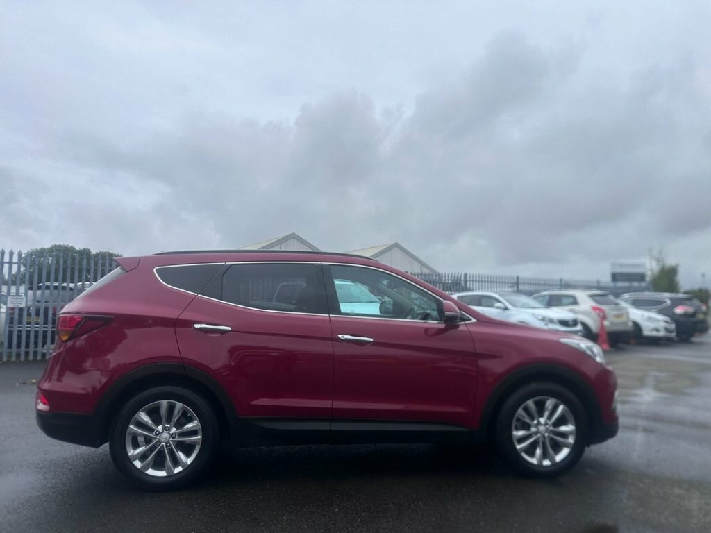 Hyundai Santa Fe 2.2L Crdi Premium Blue Drive Red #6