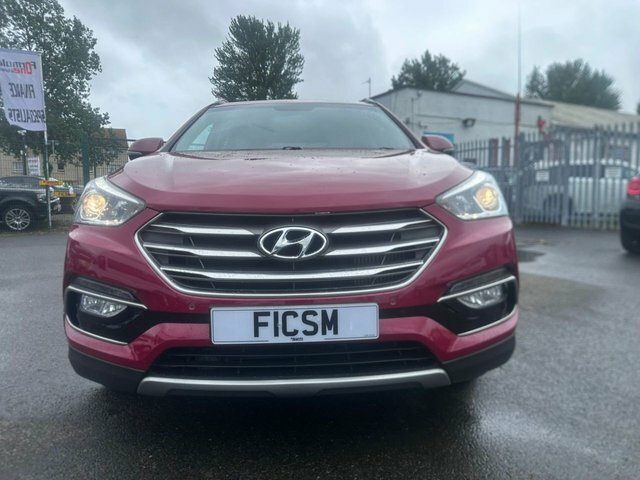 Hyundai Santa Fe 2.2L Crdi Premium Blue Drive Red #3