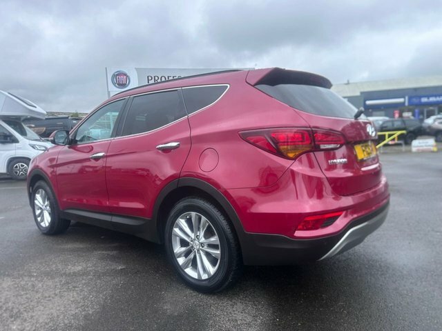 Hyundai Santa Fe 2.2L Crdi Premium Blue Drive Red #4