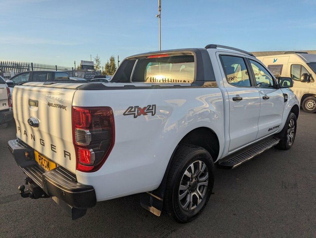 Ford Ranger 3.2L Wildtrak 4X4 Dcb Tdci BJ18JRU White #6