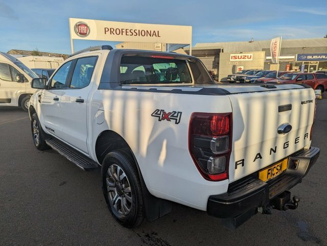 Ford Ranger 3.2L Wildtrak 4X4 Dcb Tdci BJ18JRU White #4