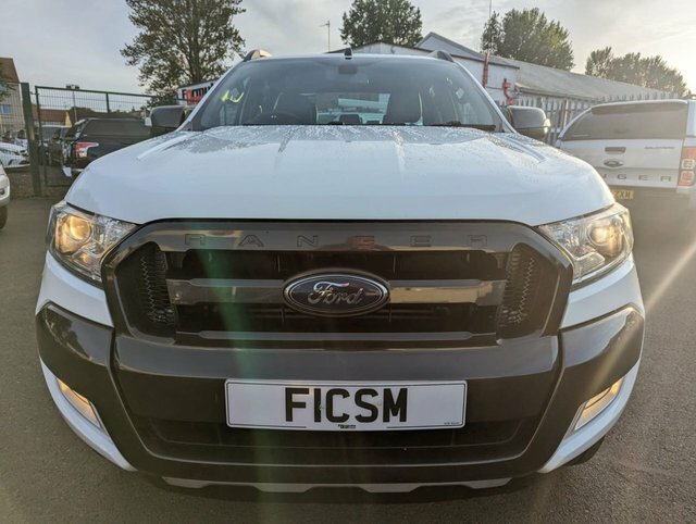 Ford Ranger 3.2L Wildtrak 4X4 Dcb Tdci BJ18JRU White #2