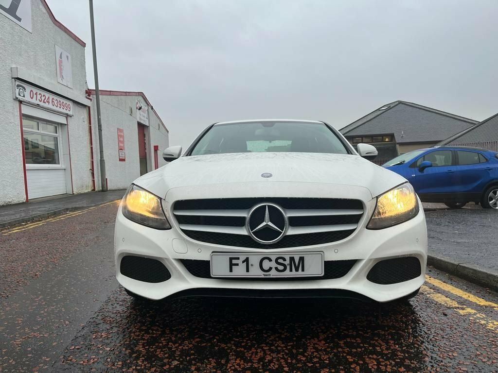 Mercedes-Benz C Class 1.6L C200 D Se Executive HY65XNH White #3
