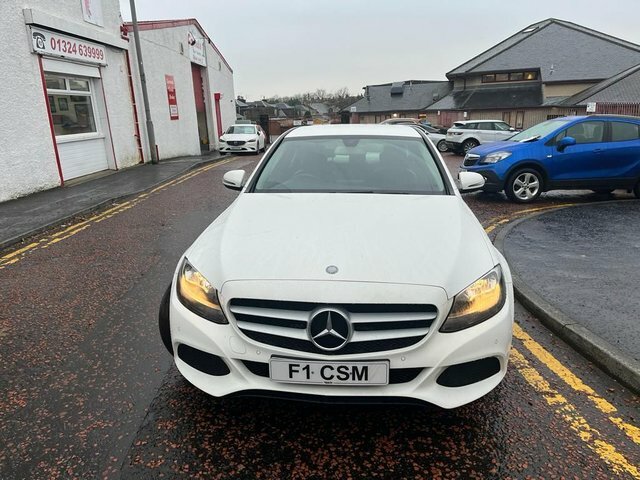 Mercedes-Benz C Class 1.6L C200 D Se Executive HY65XNH White #2