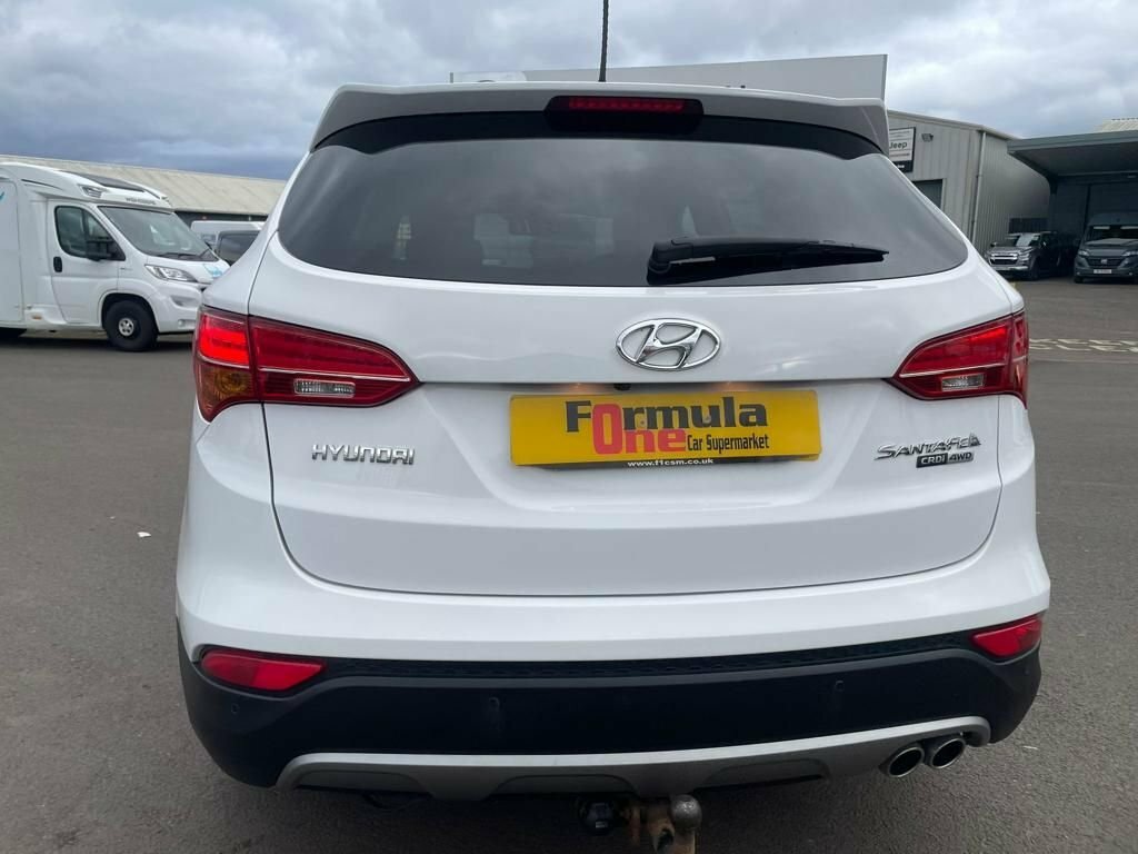 Hyundai Santa Fe 2.2 Crdi Premium 194 Bhp NG15CAA White #5