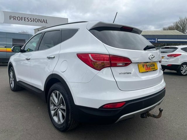Hyundai Santa Fe 2.2 Crdi Premium 194 Bhp NG15CAA White #3