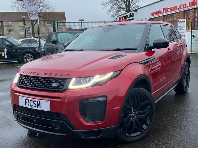 Land Rover Range Rover Evoque 2L Td4 Hse Dynamic Lux OE66TDU Red