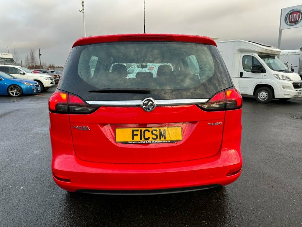 Vauxhall Zafira Tourer 1.4L Design Red #6