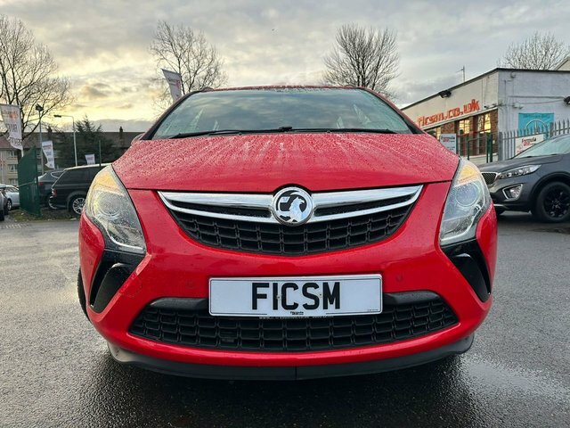Vauxhall Zafira Tourer 1.4L Design Red #2