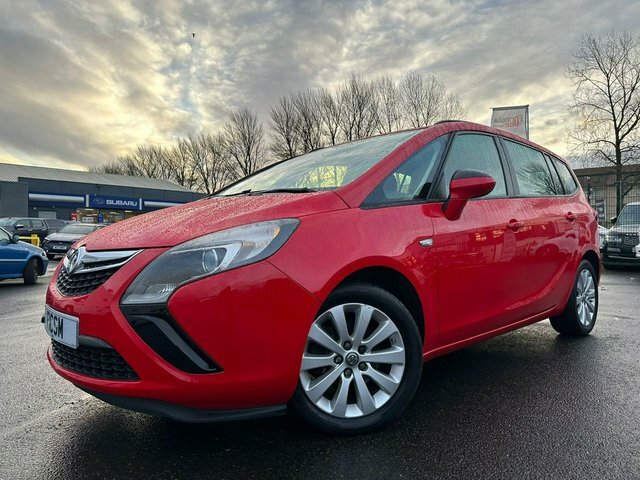 Vauxhall Zafira Tourer 1.4L Design Red