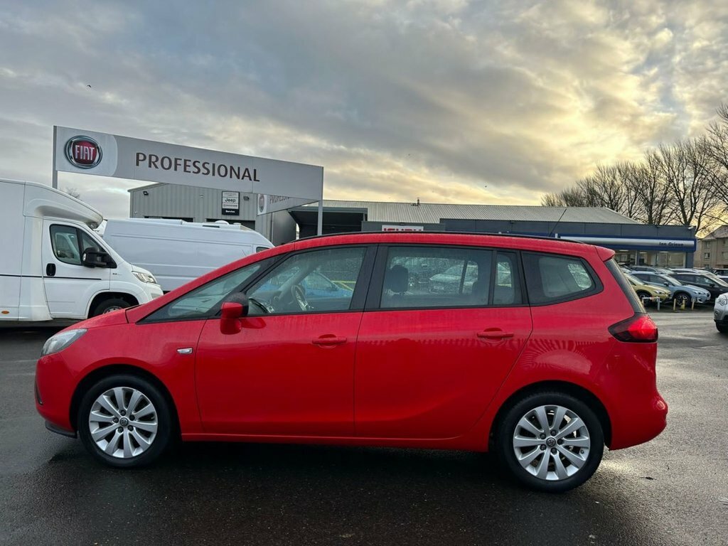 Vauxhall Zafira Tourer 1.4L Design Red #3