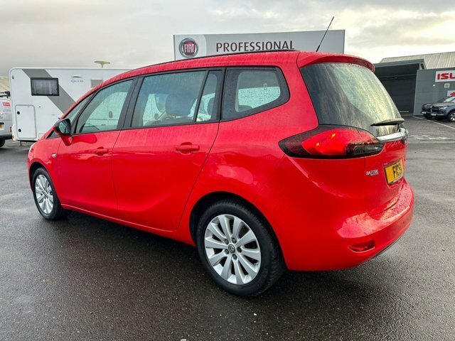 Vauxhall Zafira Tourer 1.4L Design Red #4