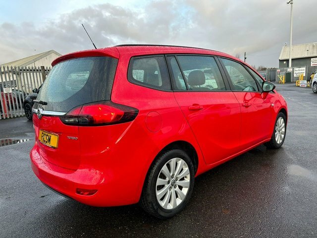 Vauxhall Zafira Tourer 1.4L Design Red #5