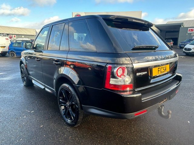 Land Rover Range Rover Sport 3L Sdv6 Hse Black LG13CJY Black #5