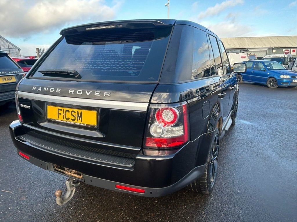 Land Rover Range Rover Sport 3L Sdv6 Hse Black LG13CJY Black #6