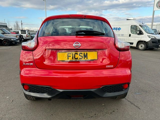 Nissan Juke 1.6L Visia BG68KZW Red #5