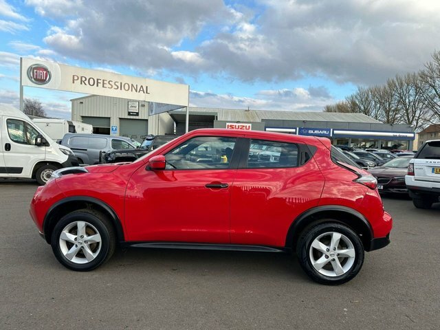 Nissan Juke 1.6L Visia BG68KZW Red #2