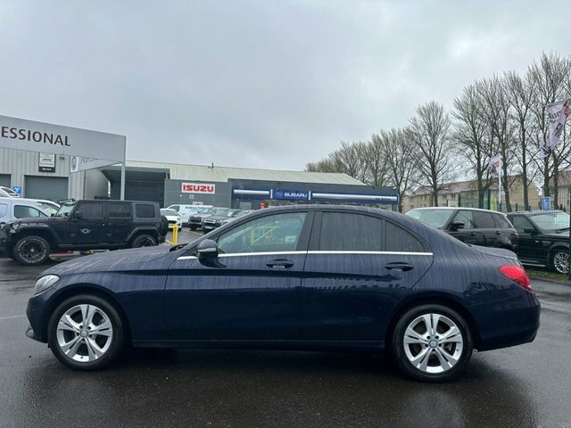 Mercedes-Benz C Class 2L C 200 Se Executive Edition KM66HBJ Blue #2
