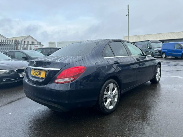 Mercedes-Benz C Class 2L C 200 Se Executive Edition KM66HBJ Blue #6