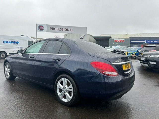 Mercedes-Benz C Class 2L C 200 Se Executive Edition KM66HBJ Blue #3
