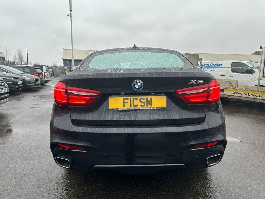 BMW X6 3L Xdrive30d M Sport EK67OWX Black #6