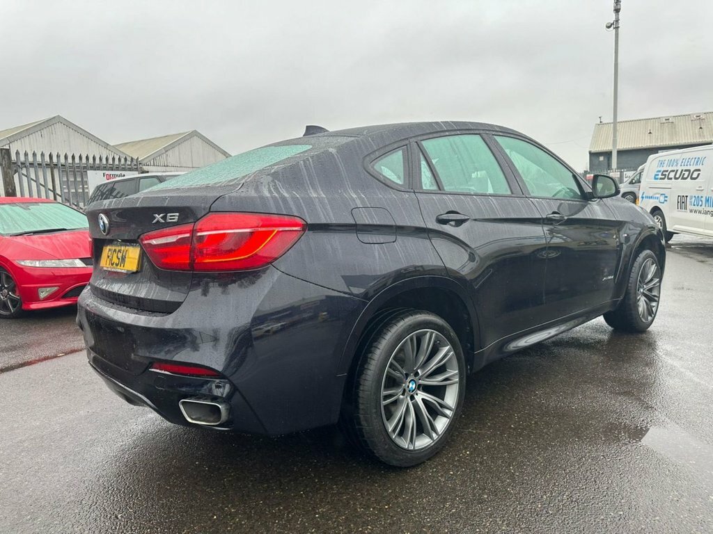 BMW X6 3L Xdrive30d M Sport EK67OWX Black #4