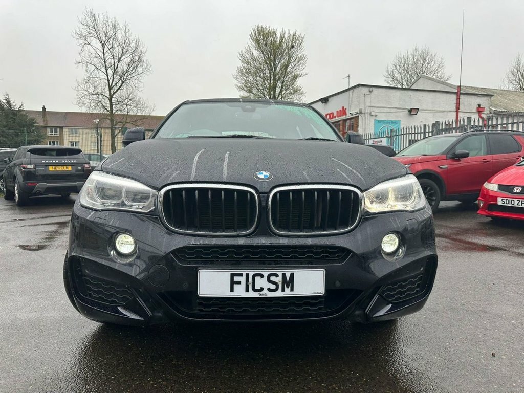 BMW X6 3L Xdrive30d M Sport EK67OWX Black #5