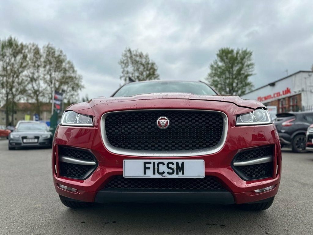 Jaguar F-Pace 2L R-sport Awd YB17ATF Red #4
