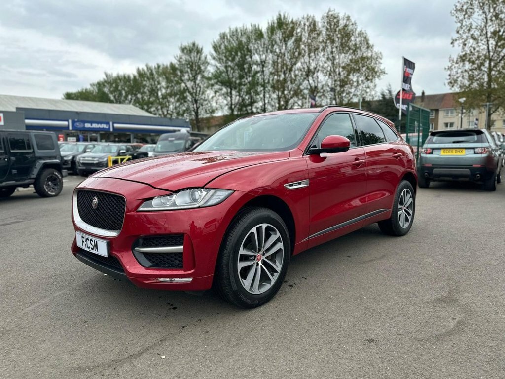Jaguar F-Pace 2L R-sport Awd Red