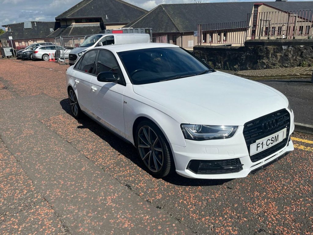 Audi A4 2L Tdi Black Edition Nav YM15FCD White #4