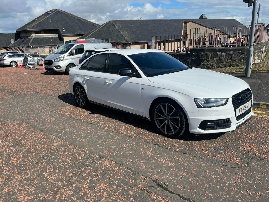 Audi A4 2L Tdi Black Edition Nav YM15FCD White #2