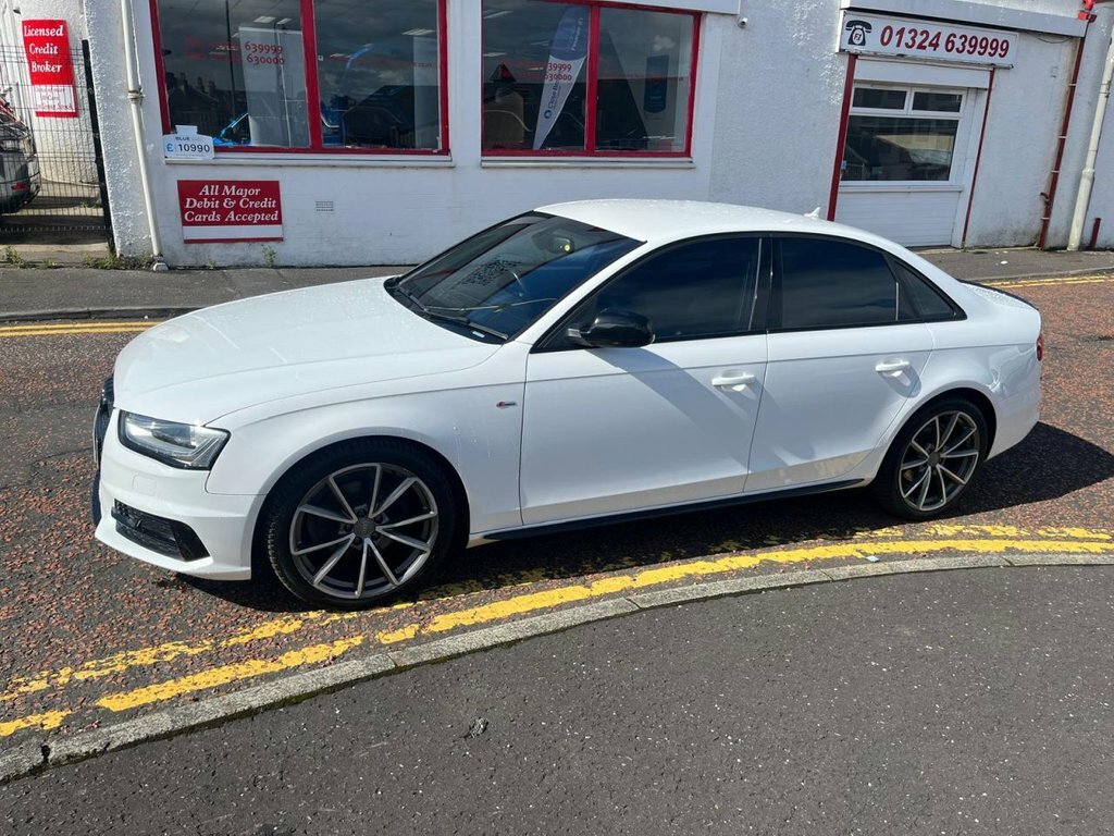 Audi A4 2L Tdi Black Edition Nav White