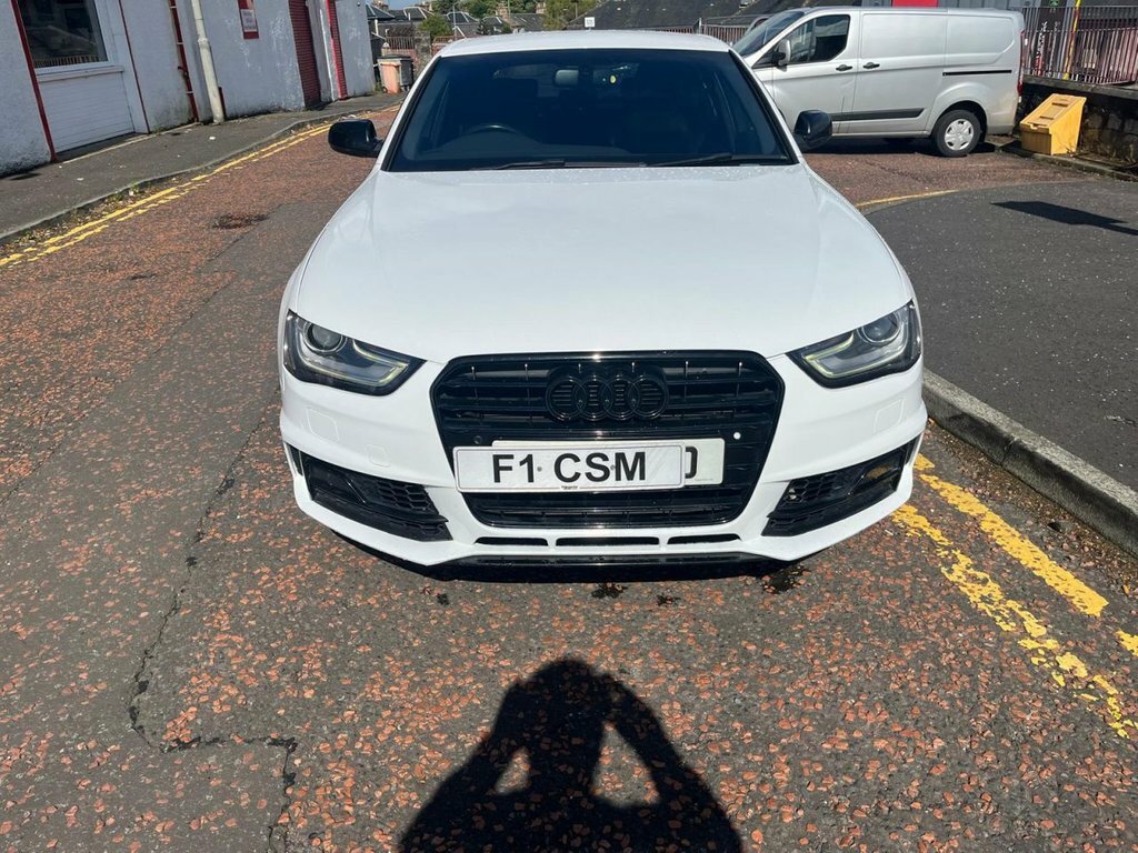 Audi A4 2L Tdi Black Edition Nav YM15FCD White #6