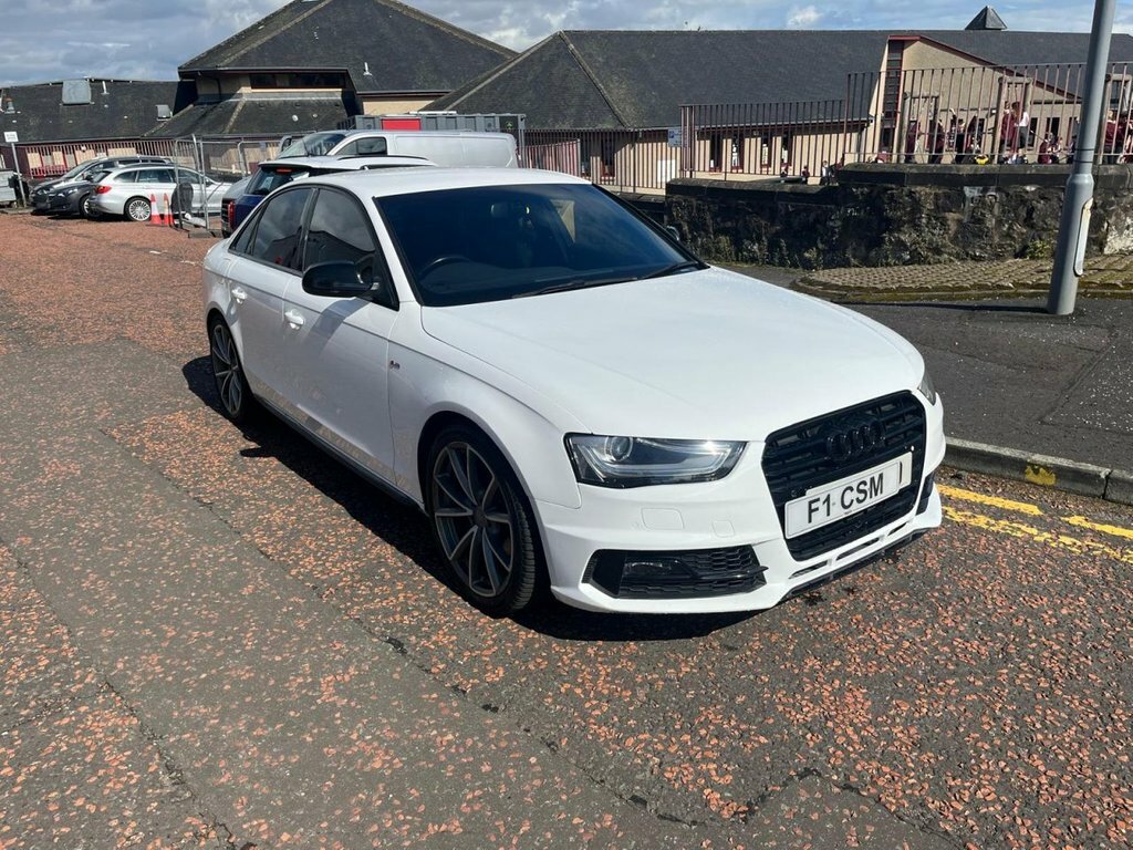 Audi A4 2L Tdi Black Edition Nav YM15FCD White #3