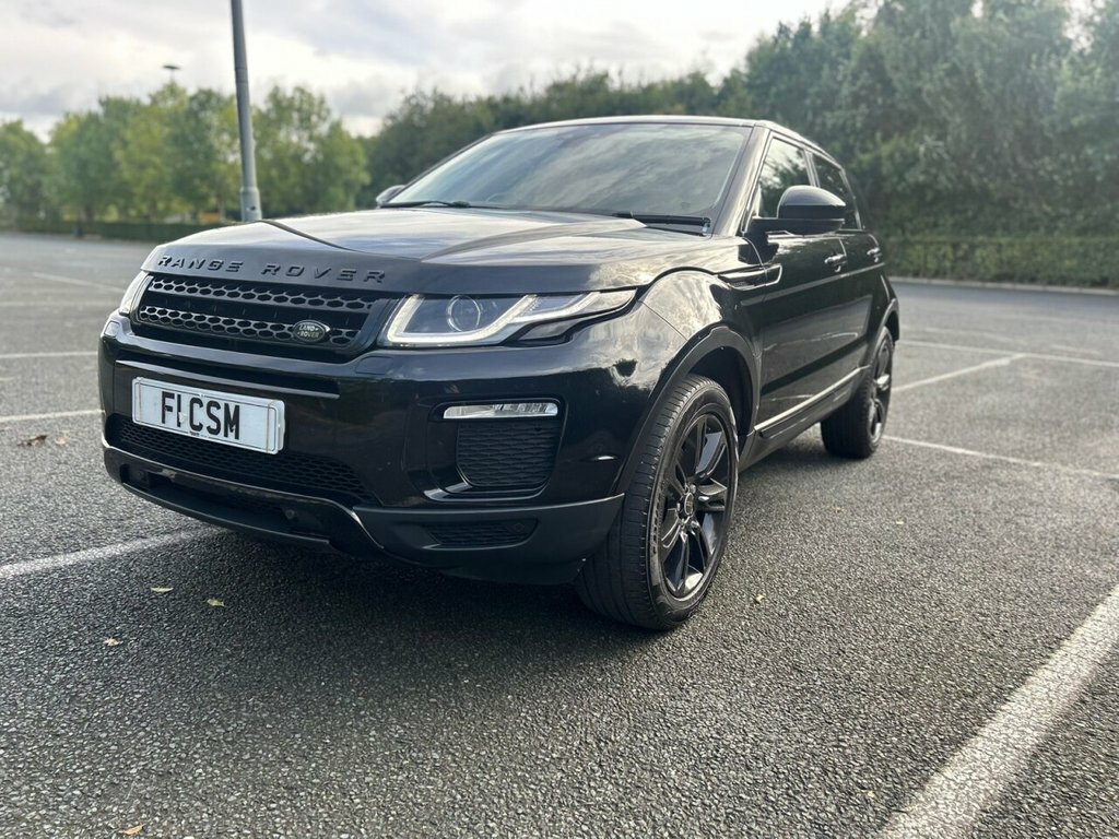 Land Rover Range Rover Evoque 2L Td4 Se Tech SF65UOZ Black #3