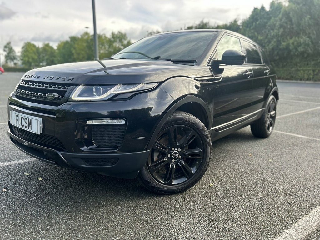 Land Rover Range Rover Evoque 2L Td4 Se Tech SF65UOZ Black