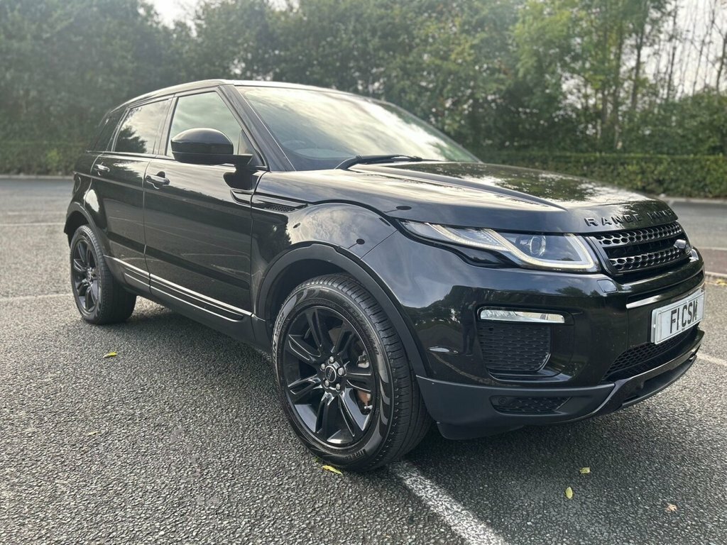Land Rover Range Rover Evoque 2L Td4 Se Tech SF65UOZ Black #4