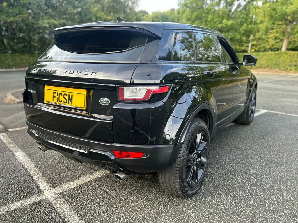 Land Rover Range Rover Evoque 2L Td4 Se Tech SF65UOZ Black #5
