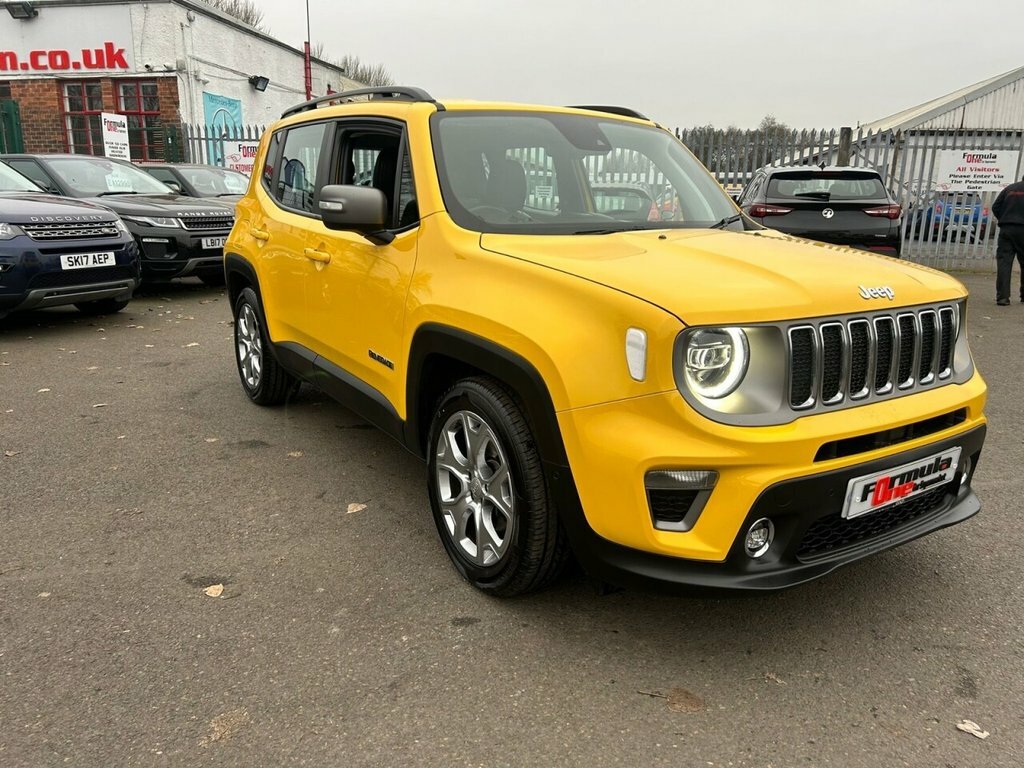 Jeep Renegade 1.3L Limited AU68FMJ Yellow #2