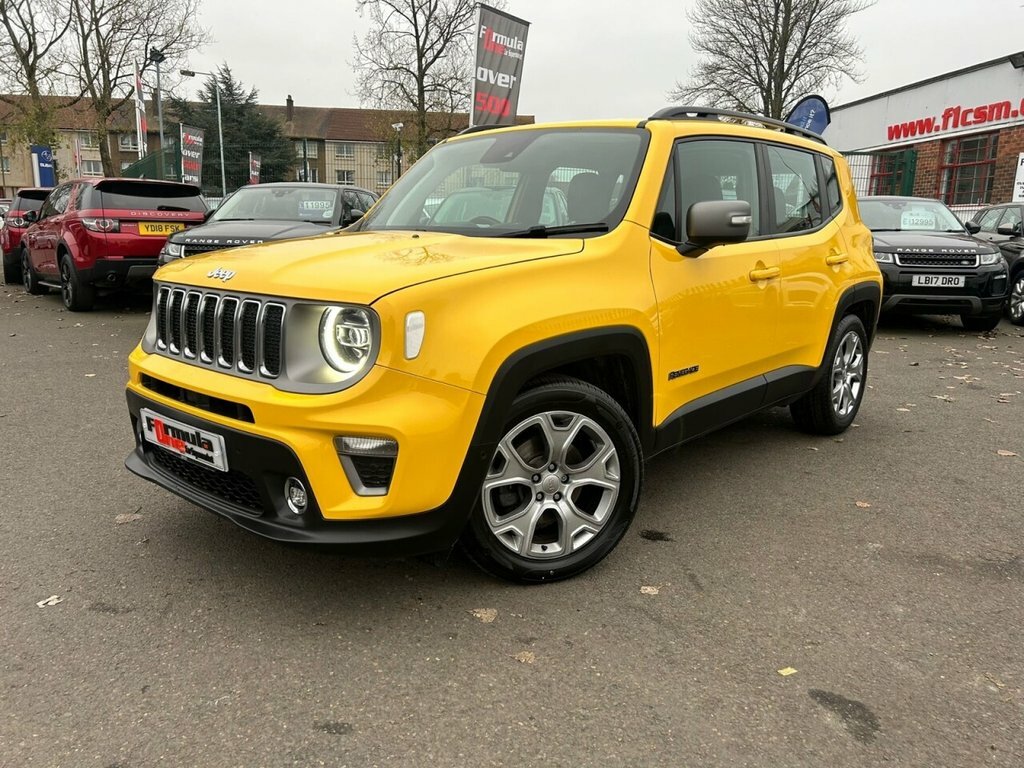 Jeep Renegade 1.3L Limited Yellow