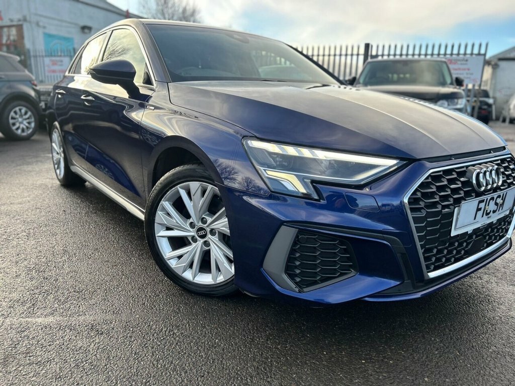 Audi A3 1.4L S Line RF21JKU Blue #4