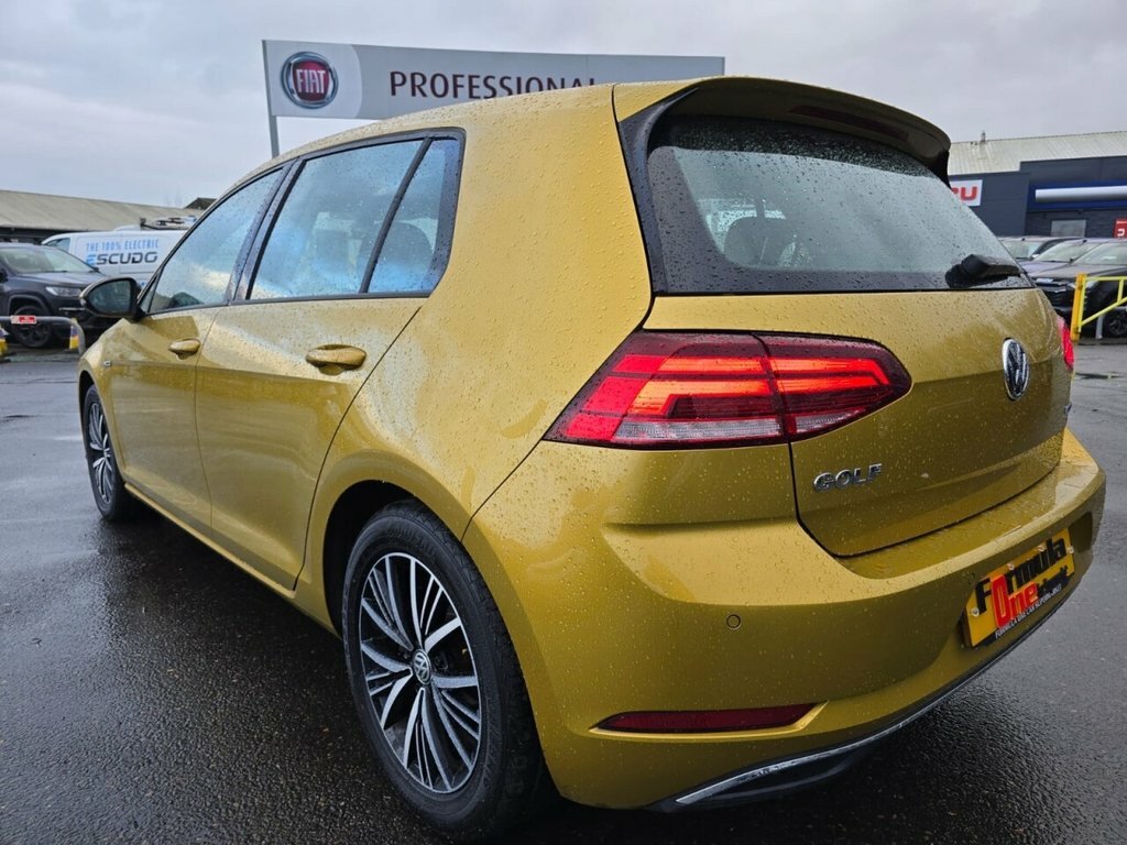 Volkswagen Golf 1.5L Se Nav RJ68FMX Yellow #5